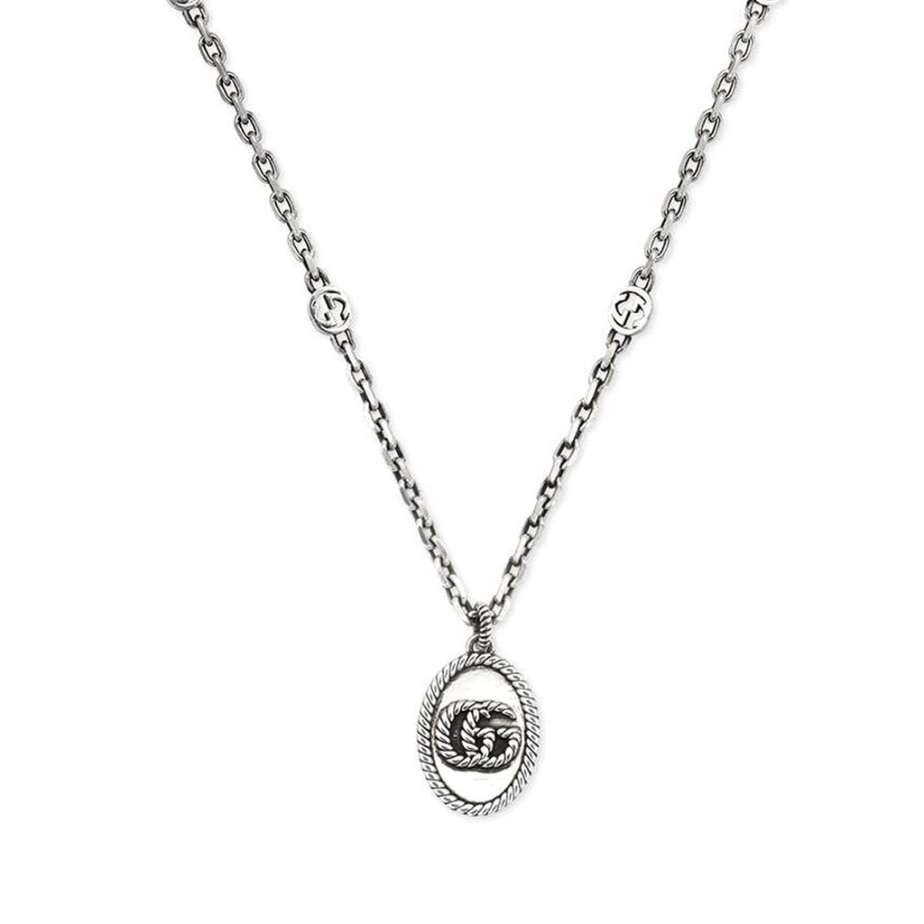 Double Gucci Pendant Necklace product image 1, provided for visual reference and product detail review