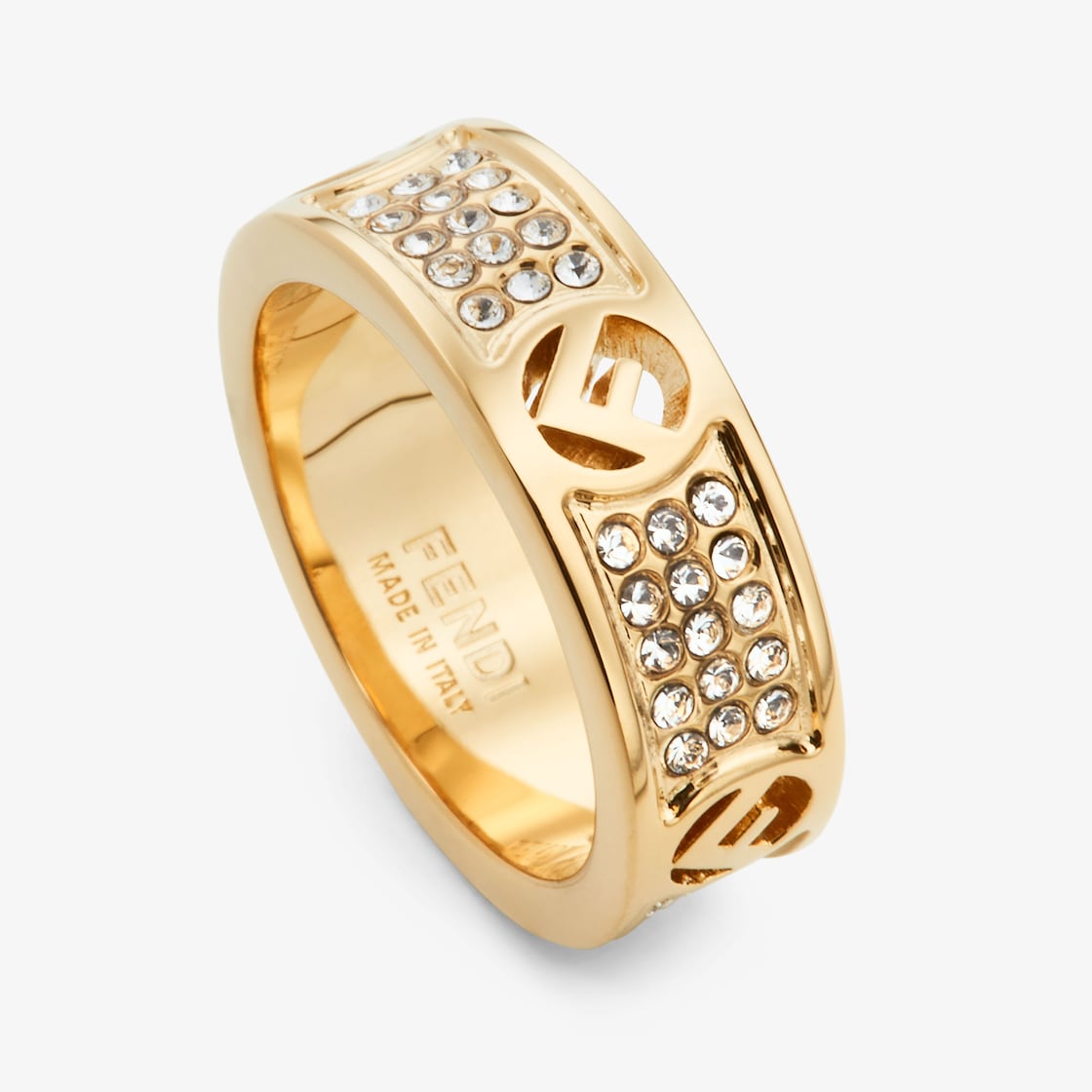 Fendi Is 18K Yellow Gold Ring product image 3, provided for visual reference and product detail review