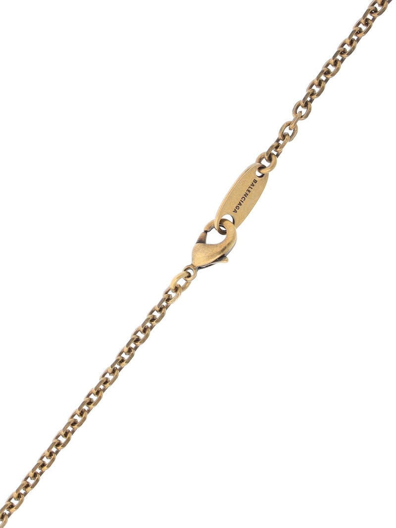 Balenciaga Hourglass Bag 18K Gold Necklace product image 4, provided for visual reference and product detail review