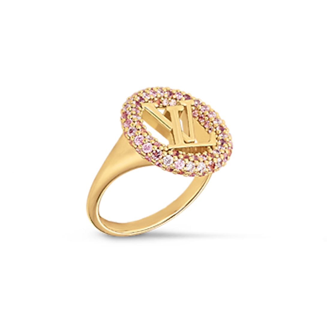 Louis Vuitton Louise Tresor 18K Gold Ring product image 1, provided for visual reference and product detail review