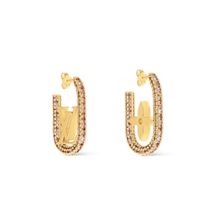 Louis Vuitton My Chain 18K Gold Earrings product image 2, provided for visual reference and product detail review