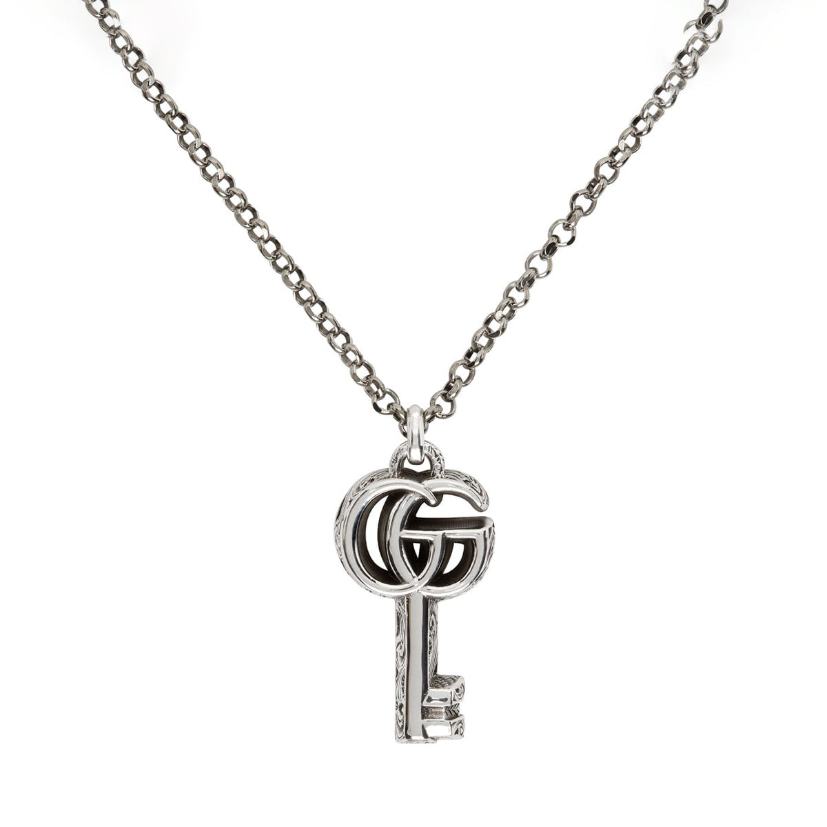 Double Gucci Key Necklace product image 2, provided for visual reference and product detail review