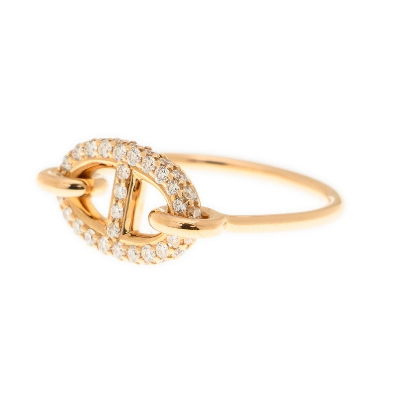 Hermes Farandole Diamond 18K Gold Ring product image 3, provided for visual reference and product detail review