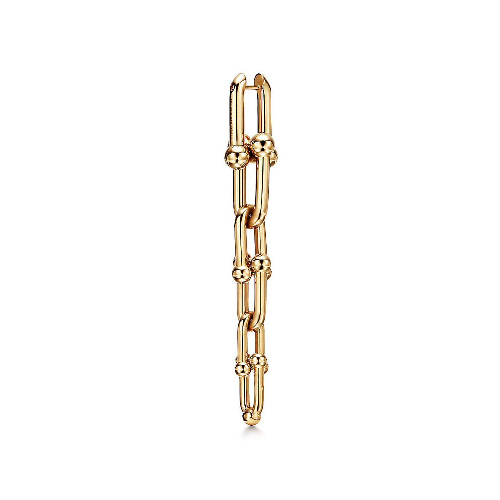 Tiffany HardWear Graduated Link 18K Gold Earrings product image 12, provided for visual reference and product detail review