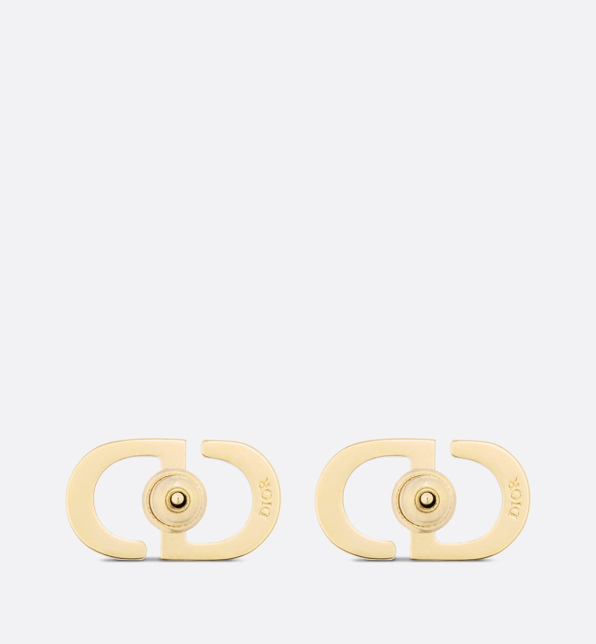Dior Petit Stud Fuchsia Crystals 18K Gold Earrings product image 3, provided for visual reference and product detail review