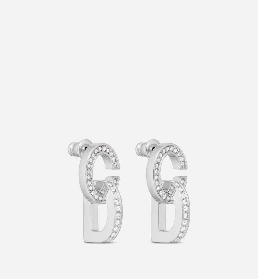Dior Lock 18K Gold Earrings product image 2, provided for visual reference and product detail review