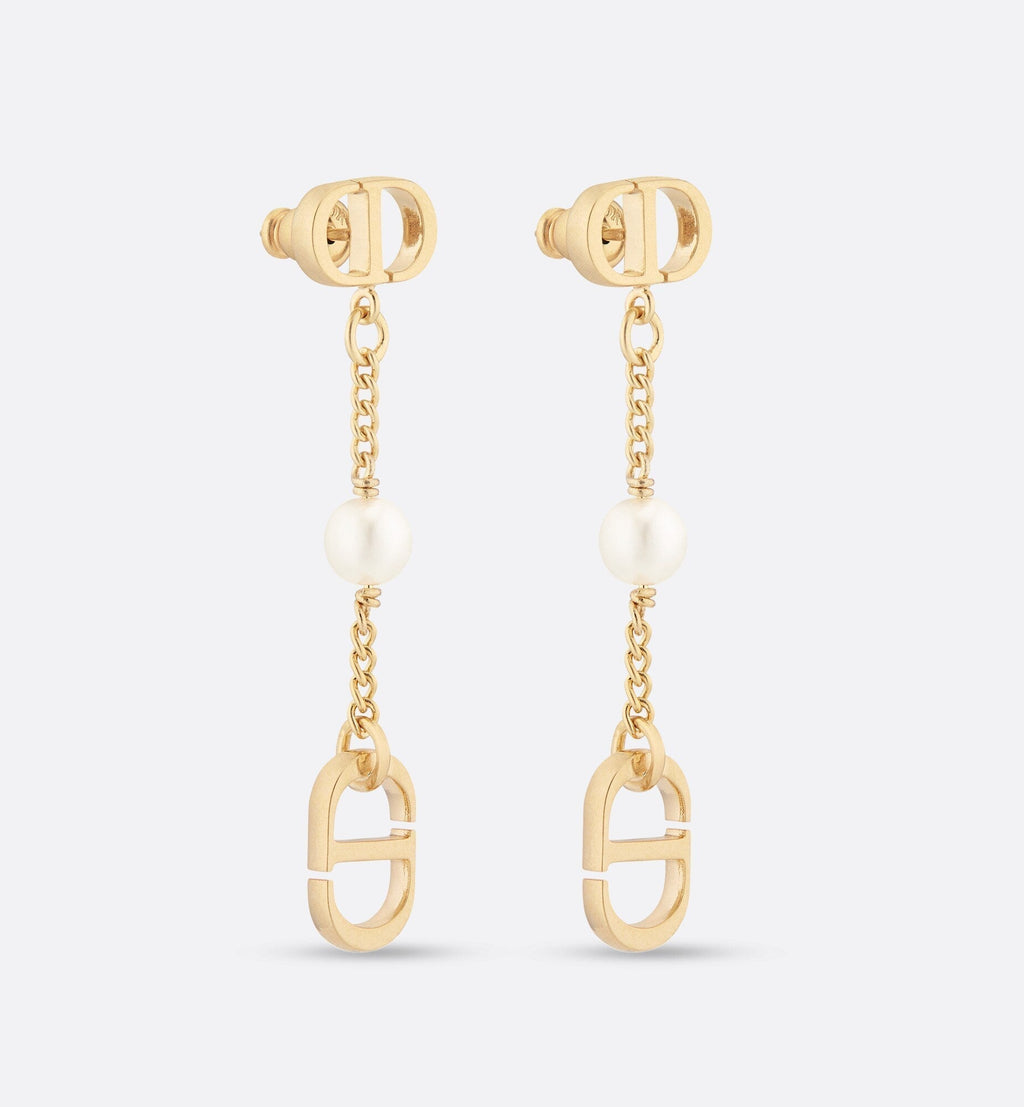 Dior 30 Montaigne 18K Gold Earrings product image 3, provided for visual reference and product detail review