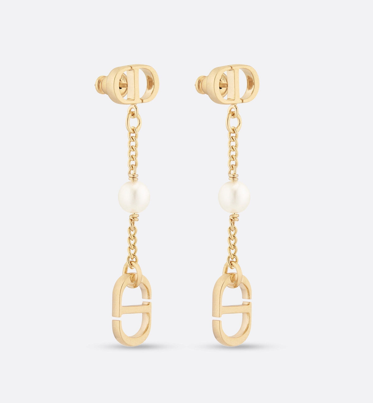 Dior 30 Montaigne 18K Gold Earrings product image 3, provided for visual reference and product detail review