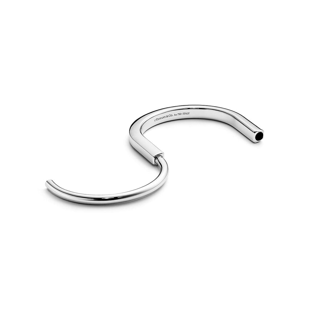 Tiffany Lock Bangle 18K Gold Bracelet product image 12, provided for visual reference and product detail review