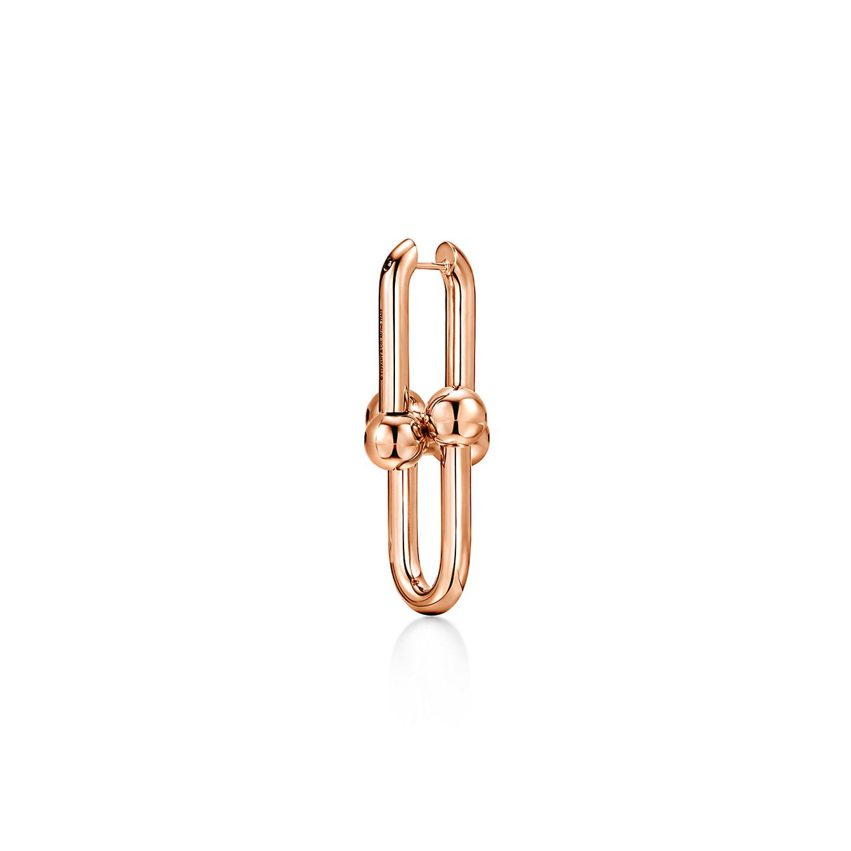Tiffany HardWear Extra Large Link 18K Gold Earrings product image 6, provided for visual reference and product detail review