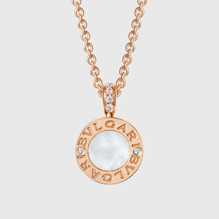 Bvlgari White Ceramic 18K Gold Necklace product image 1, provided for visual reference and product detail review