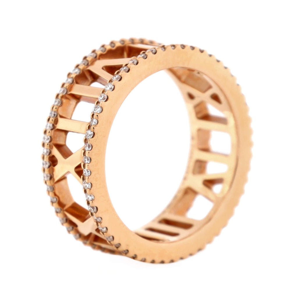 Tiffany Atlas Diamond 18K Gold Ring product image 2, provided for visual reference and product detail review