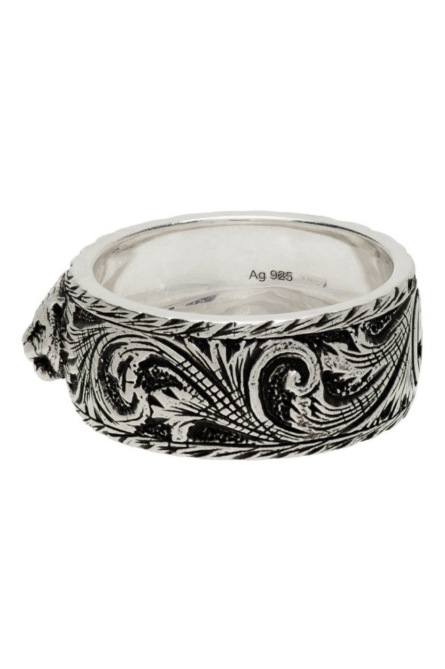 Double Gucci Feline Head Ring product image 6, provided for visual reference and product detail review