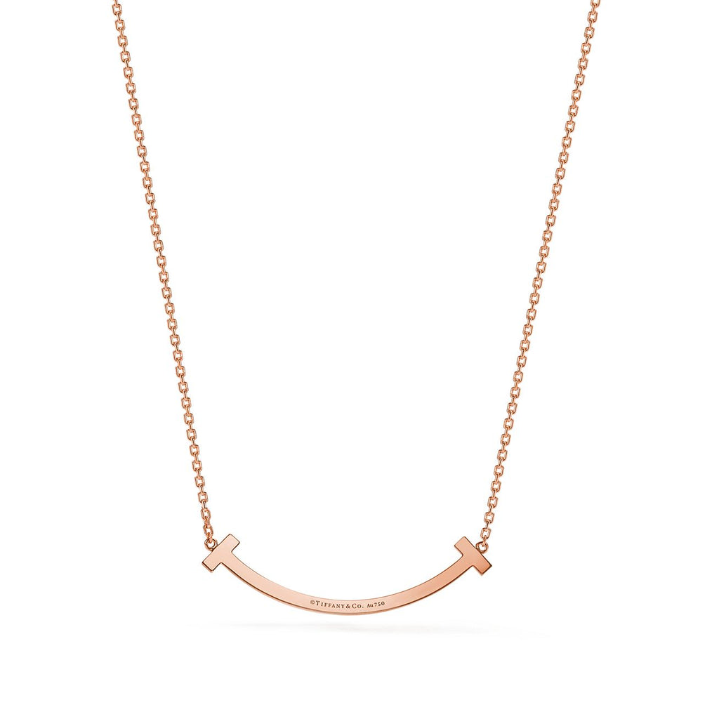 Tiffany Medium Diamond Pendant 18K Gold Necklace product image 5, provided for visual reference and product detail review