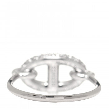 Hermes Farandole Diamond 18K Gold Ring product image 5, provided for visual reference and product detail review