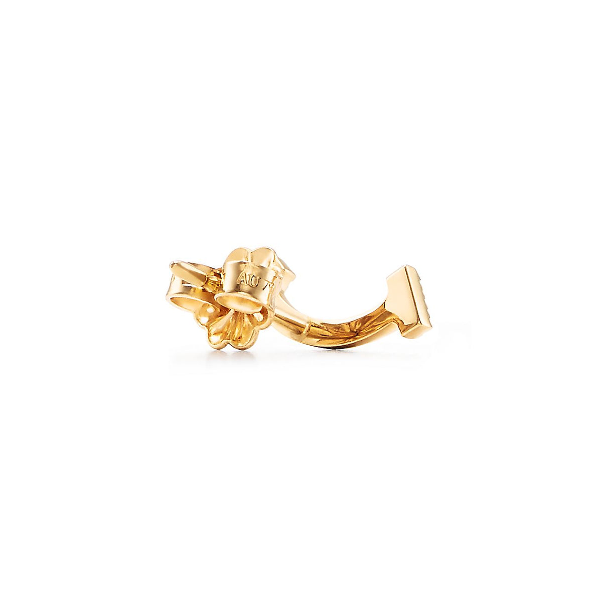 Tiffany Smile Diamonds 18K Gold Earrings product image 5, provided for visual reference and product detail review