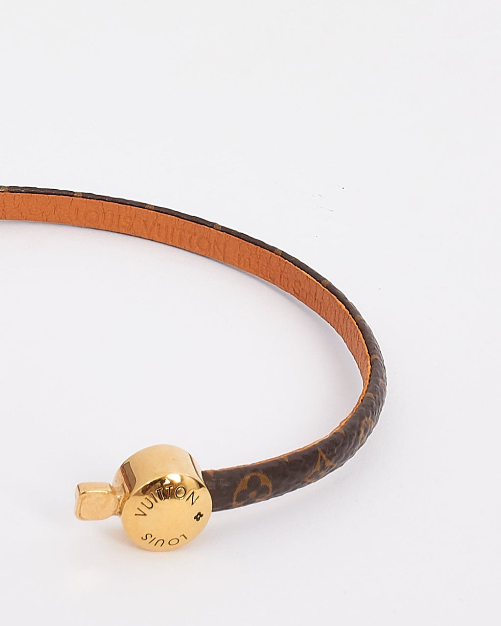 Louis Vuitton Historic Mini Monogram 18K Gold Bracelet product image 5, provided for visual reference and product detail