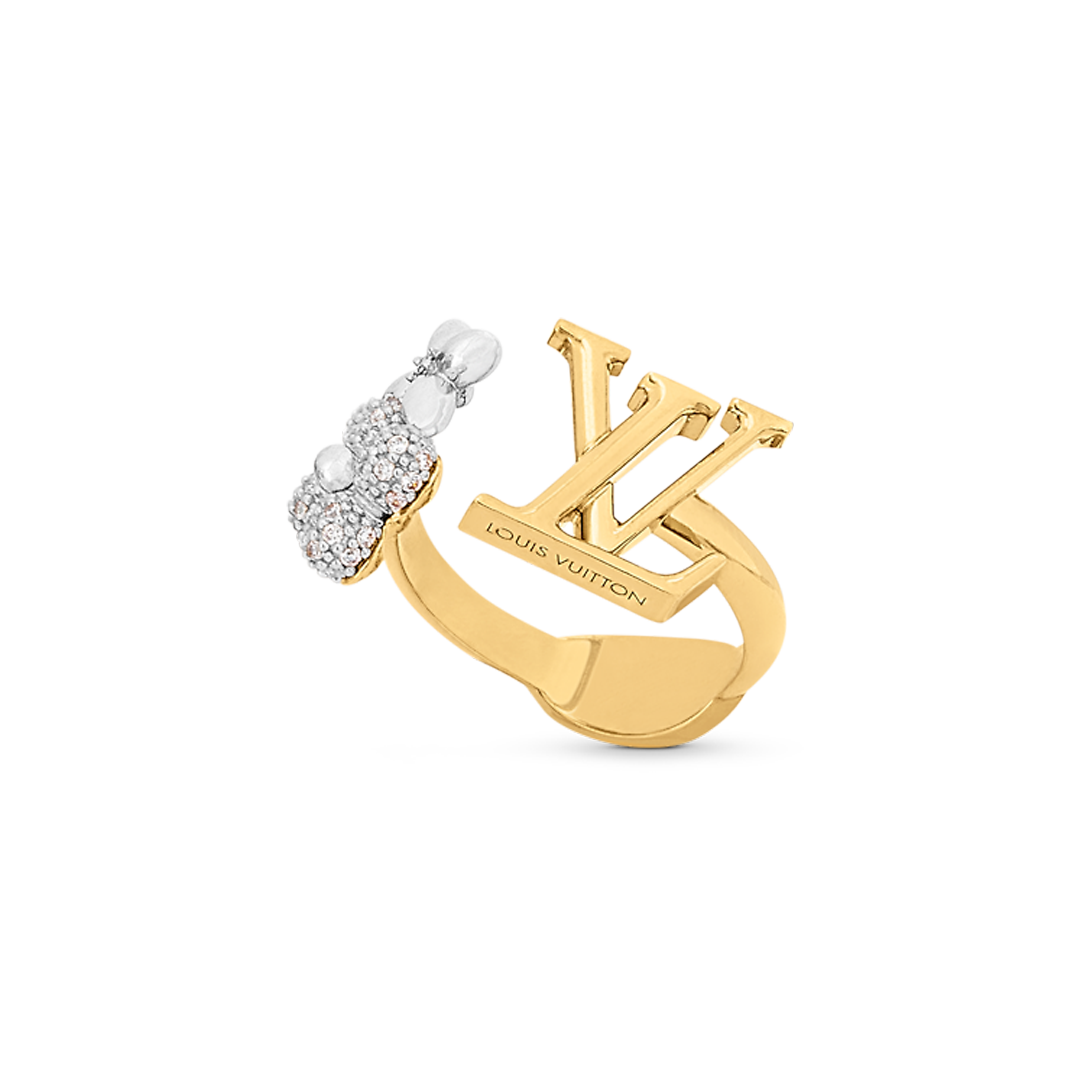 Louis Vuitton Gram 18K Gold Ring product image 4, provided for visual reference and product detail review