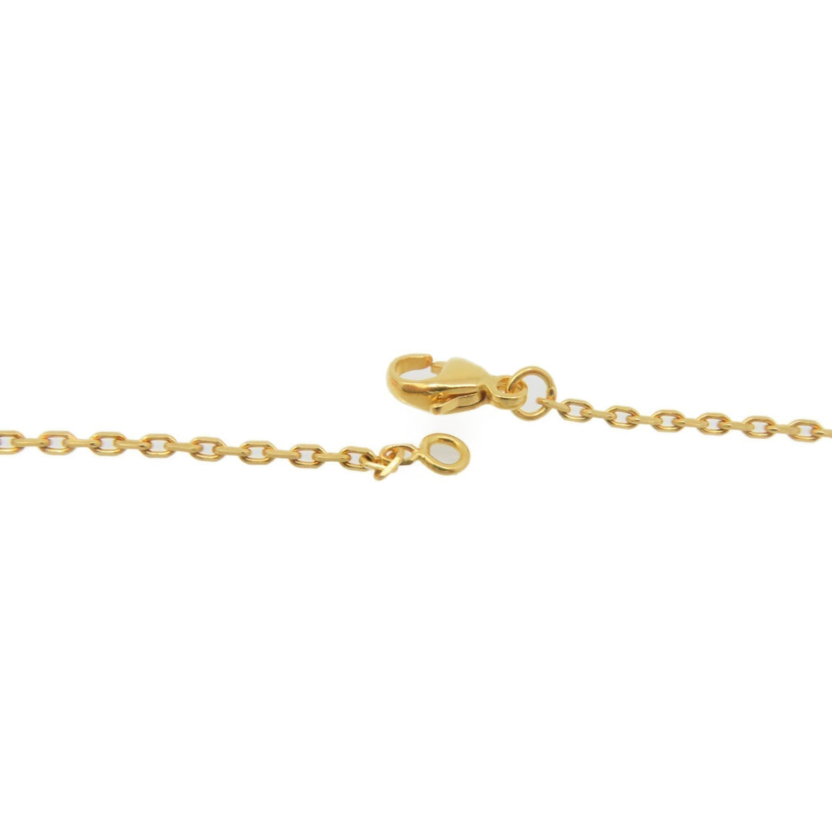 Hermes Mini Pop Grey 18K Gold Necklace product image 8, provided for visual reference and product detail review