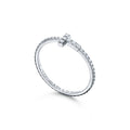 Tiffany Diamond Wire 18K Gold Ring product image 1, provided for visual reference and product detail review
