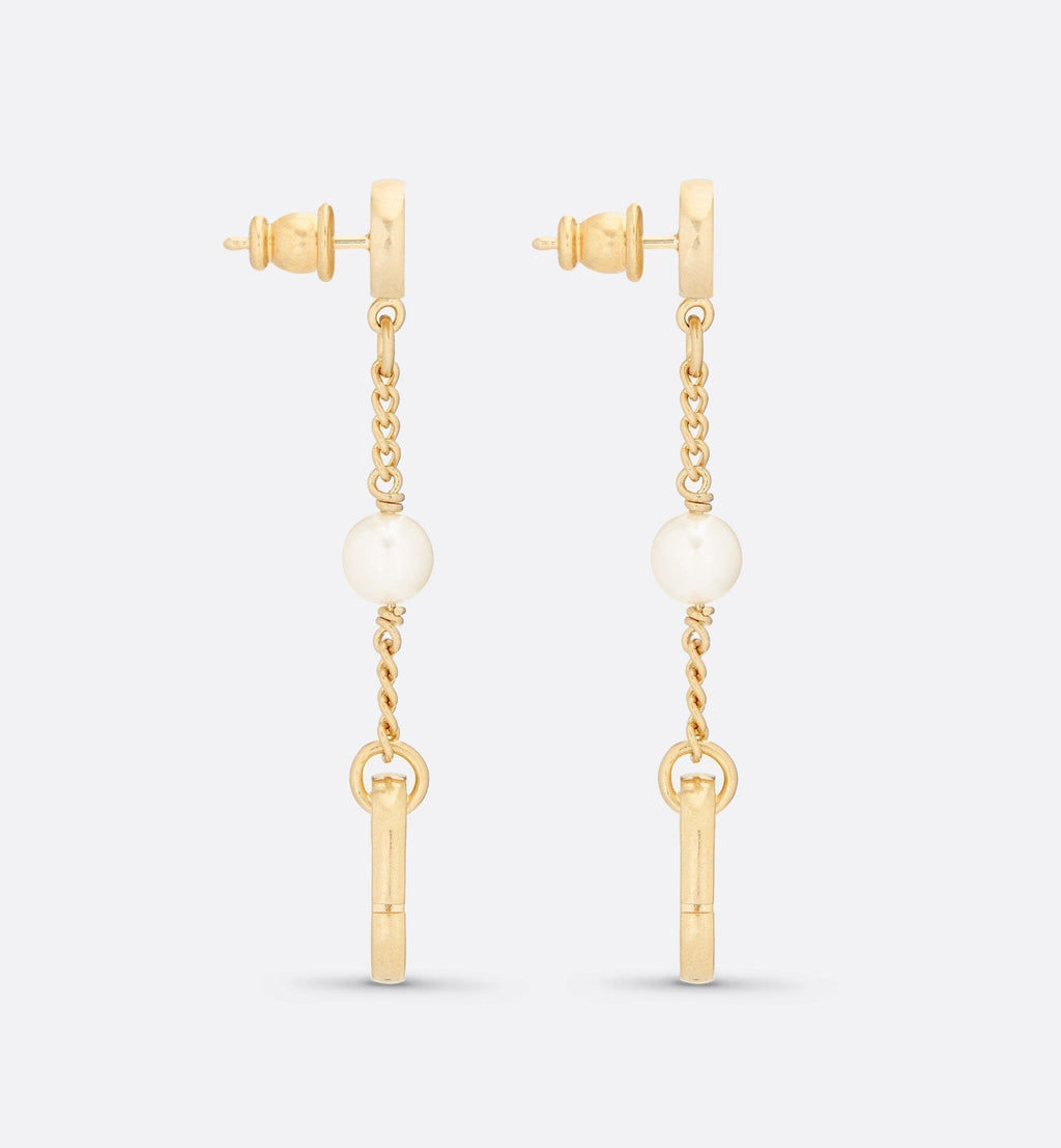Dior 30 Montaigne 18K Gold Earrings product image 4, provided for visual reference and product detail review