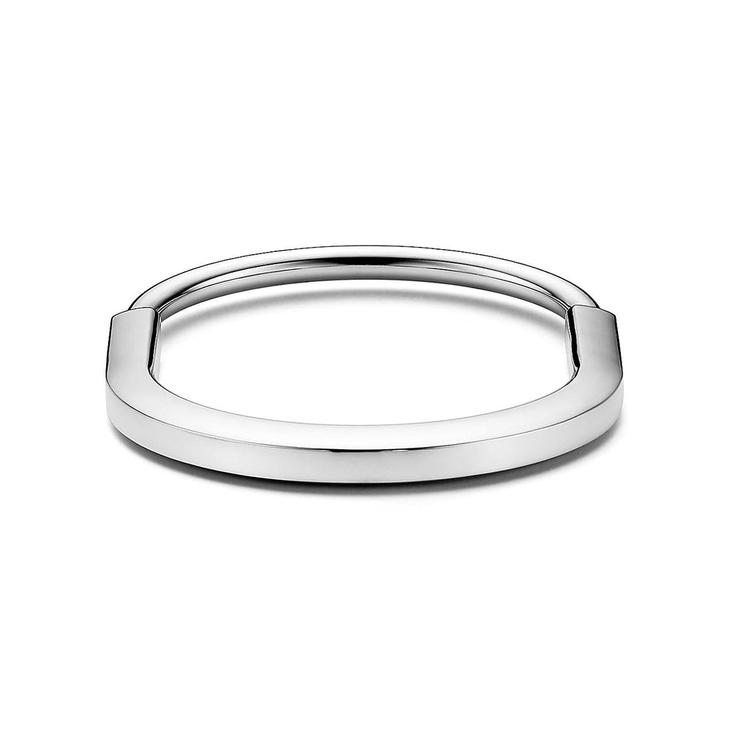 Tiffany Lock Bangle 18K Gold Bracelet product image 6, provided for visual reference and product detail review