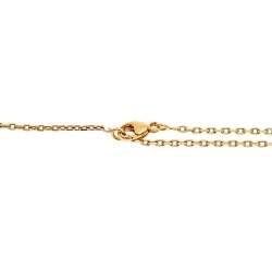 Hermes O'Kelly Pendant 18K Gold Necklace product image 8, provided for visual reference and product detail review