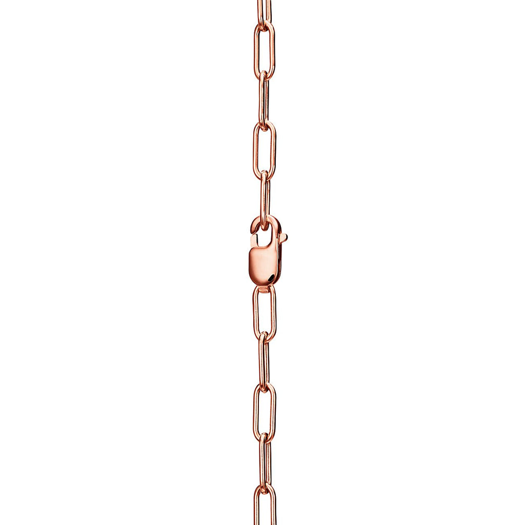 Tiffany Lock Pendant Pave Diamonds 18K Gold Necklace product image 7, provided for visual reference and product detail review