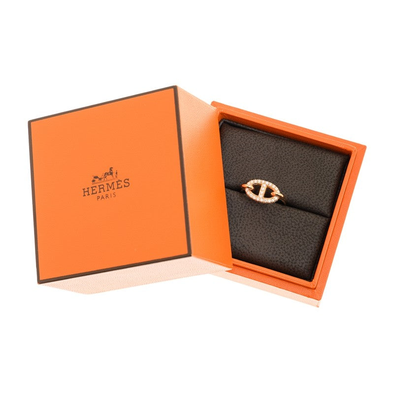 Hermes Farandole Diamond 18K Gold Ring product image 6, provided for visual reference and product detail review