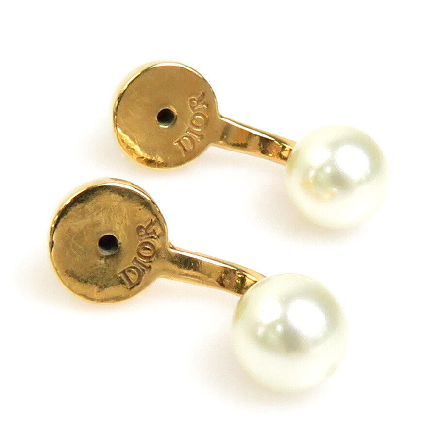 Dior 30 Montaigne Pearl 18K Gold Earrings product image 3, provided for visual reference and product detail review