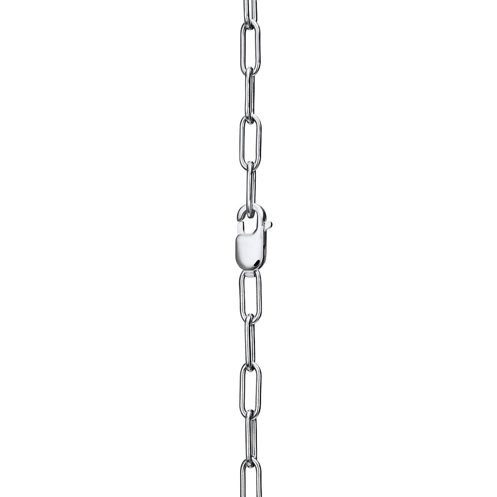 Tiffany Lock Pendant Pave Diamonds 18K Gold Necklace product image 8, provided for visual reference and product detail review