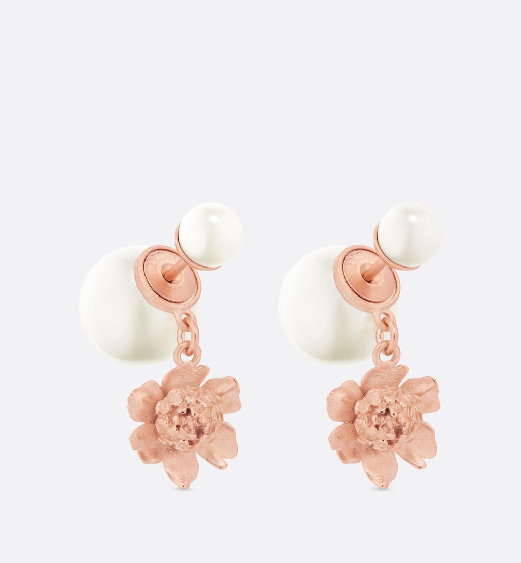 Dior D-Millefiori 18K Gold Earrings product image 3, provided for visual reference and product detail review
