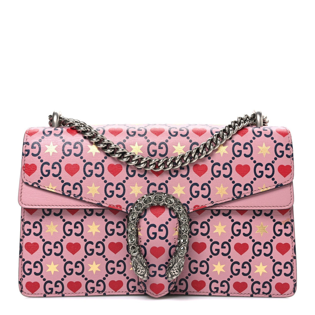 Calfskin Valentine's Day Exclusive Small Dionysus Bag Pink product image 1, provided for visual reference and product detail