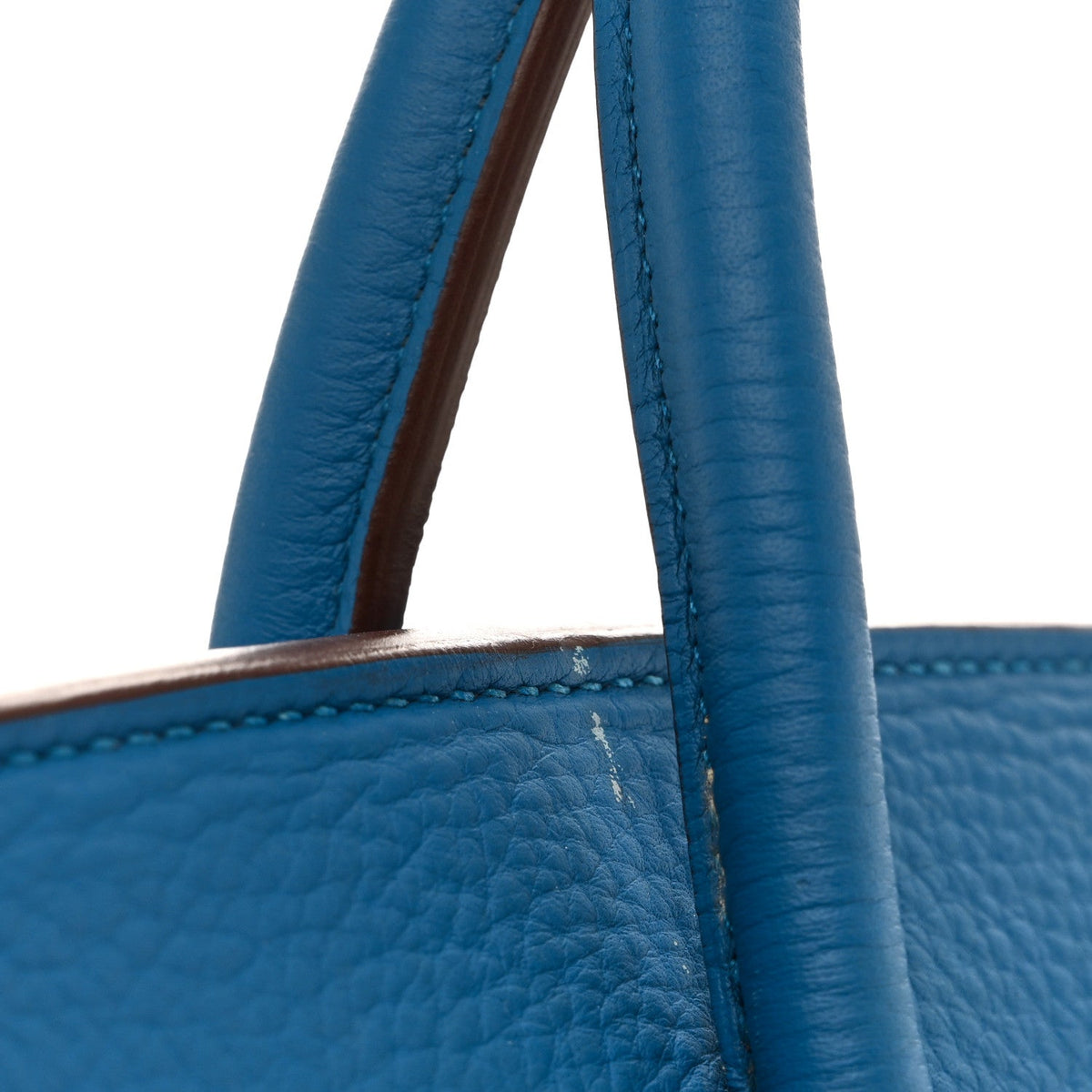 Taurillon Clemence BIRKIN 35 Mykonos product image 11, provided for visual reference and product detail review