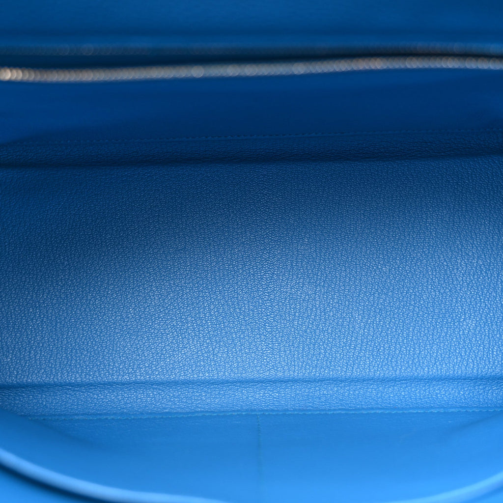 Togo Kelly Retourne 32 Bleu Zanzibar product image 5, provided for visual reference and product detail review