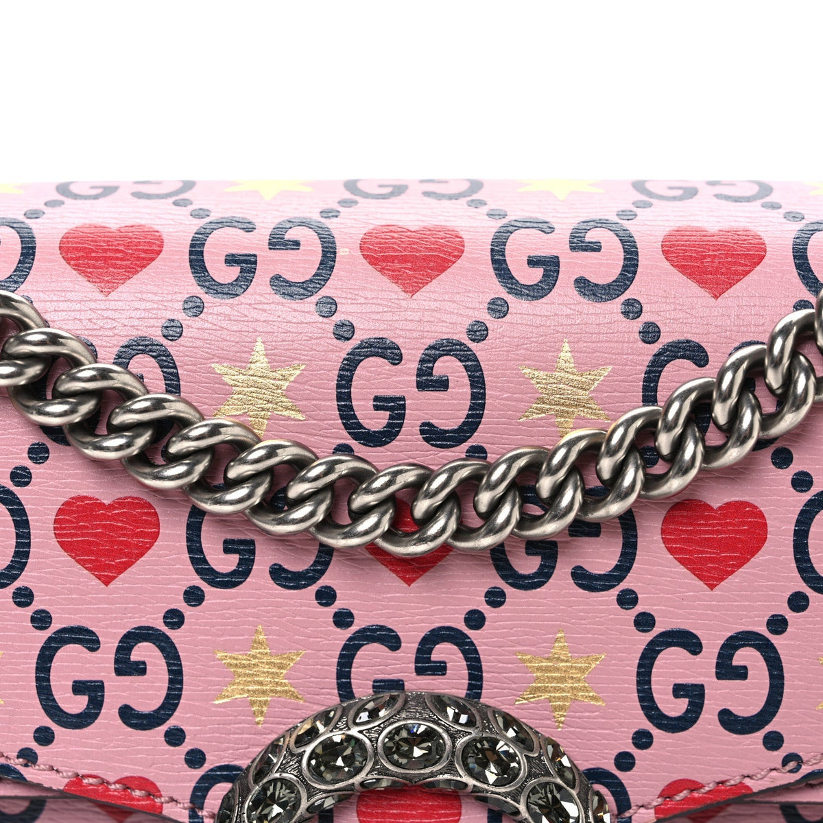 Calfskin Valentine's Day Exclusive Small Dionysus Bag Pink product image 8, provided for visual reference and product detail