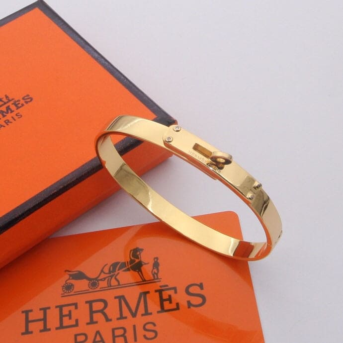 Hermes Kelly 18K Yellow Gold Bracelet product image 2, provided for visual reference and product detail review