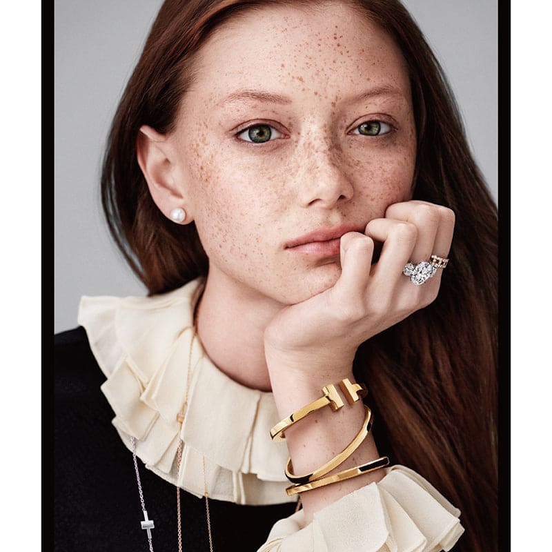 Tiffany Square 18K Gold Bracelet product image 2, provided for visual reference and product detail review