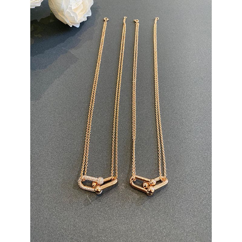 Tiffany HardWear Double Link 18K Gold Necklace product image 8, provided for visual reference and product detail review