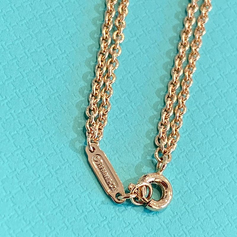 Tiffany HardWear Double Link 18K Gold Necklace product image 2, provided for visual reference and product detail review