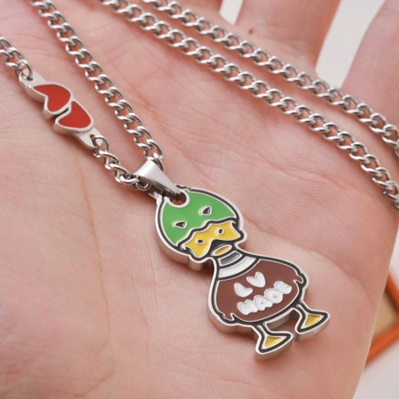 Louis x Nigo Duck Pendant Necklace product image 4, provided for visual reference and product detail review
