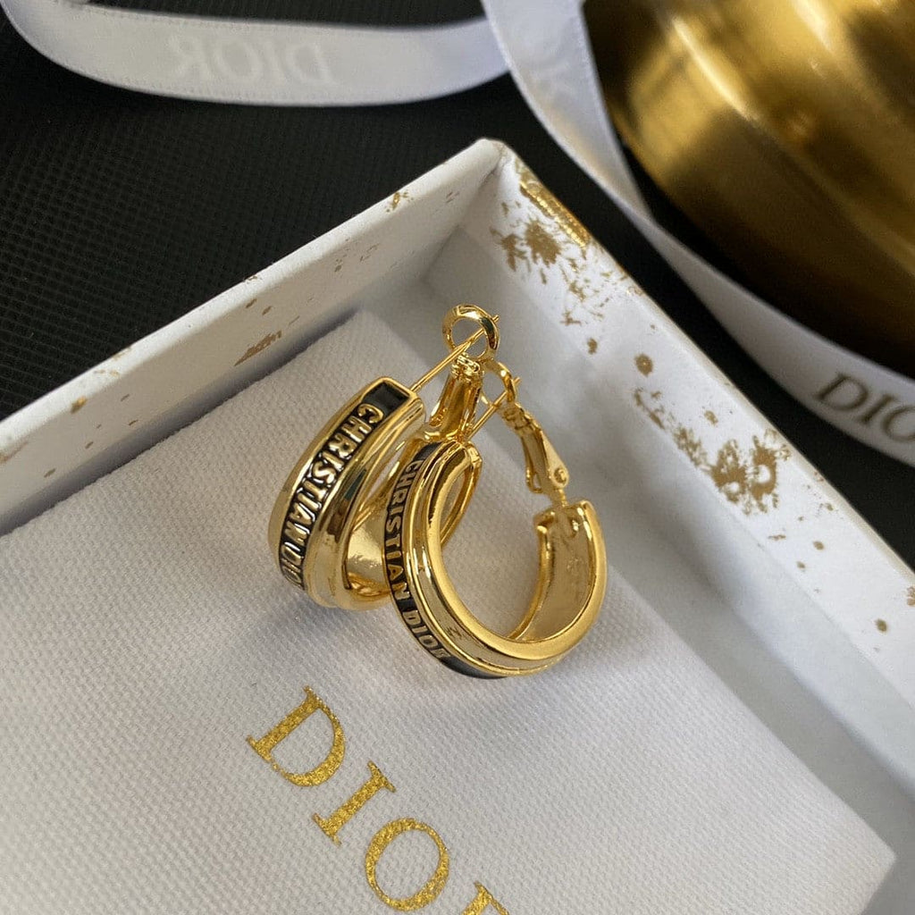 Dior Code 18K Gold Earrings product image 6, provided for visual reference and product detail review