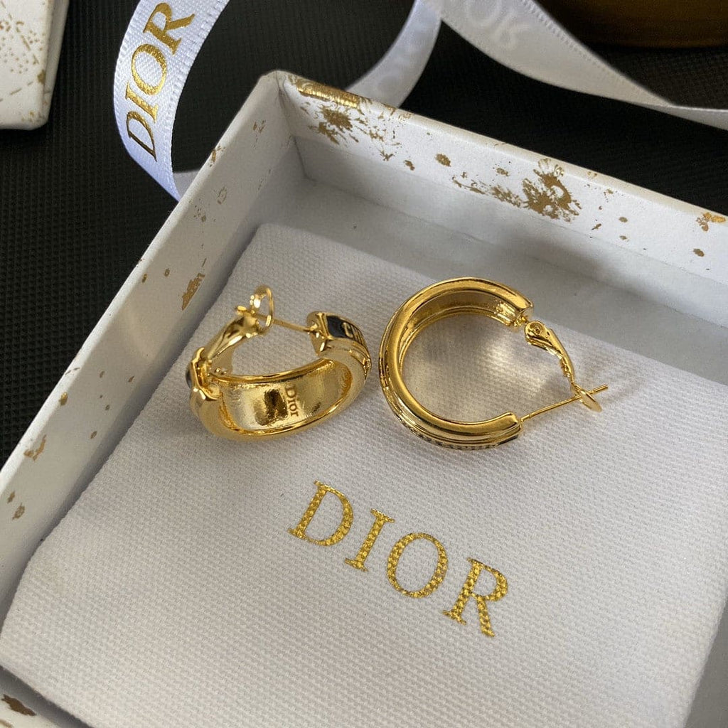 Dior Code 18K Gold Earrings product image 7, provided for visual reference and product detail review