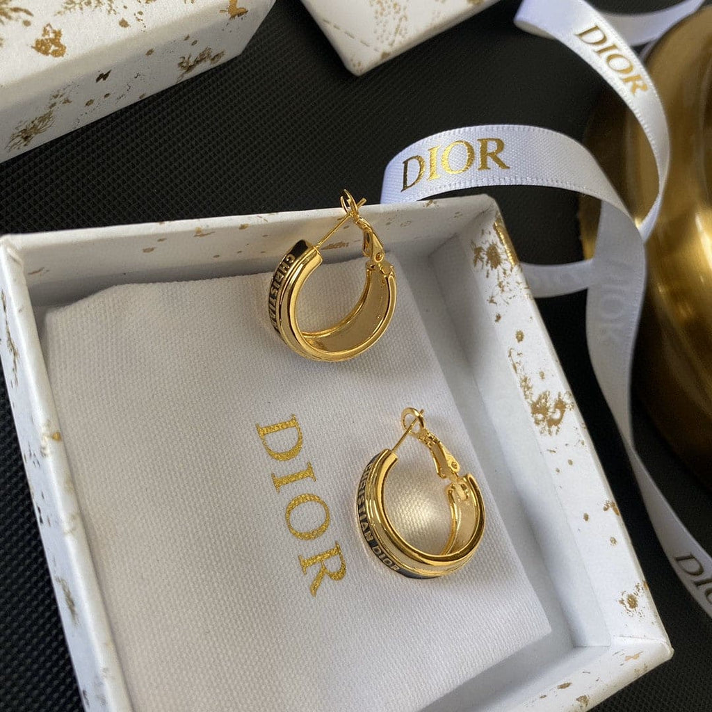 Dior Code 18K Gold Earrings product image 8, provided for visual reference and product detail review