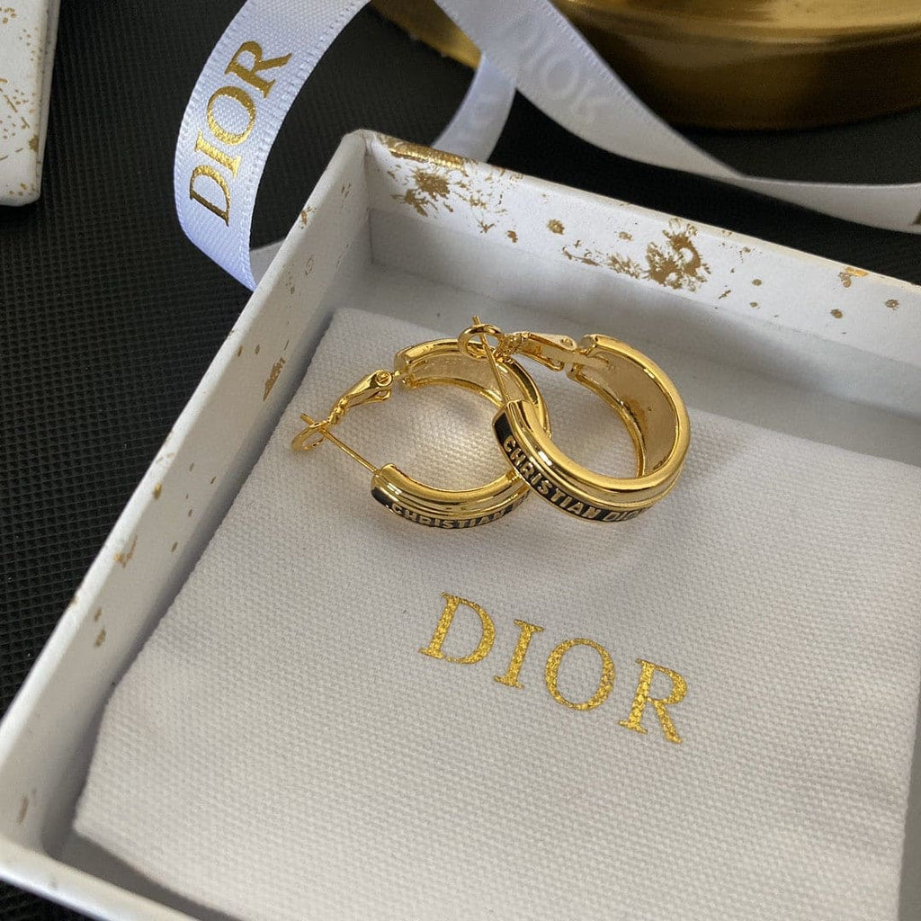 Dior Code 18K Gold Earrings product image 9, provided for visual reference and product detail review