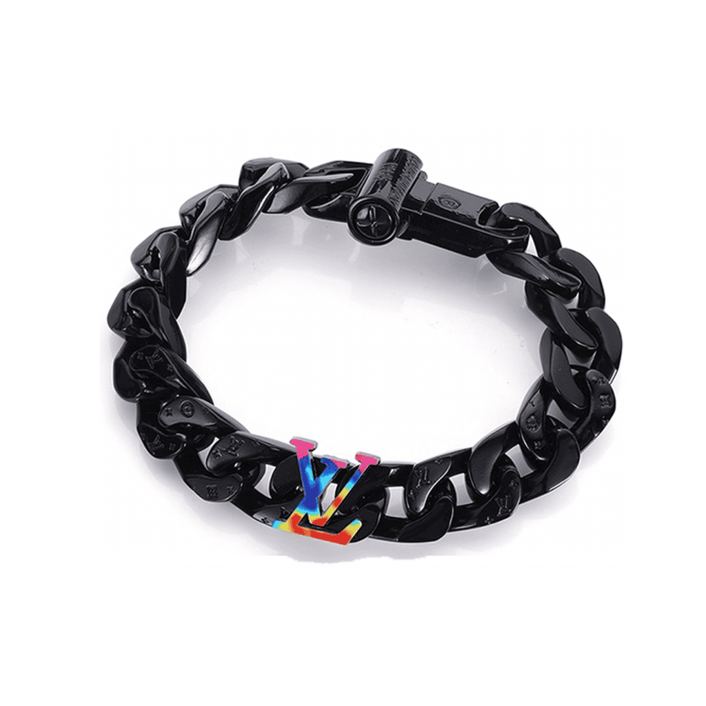 Louis Vuitton Rainbow Chain Link 18K Gold Bracelet product image 1, provided for visual reference and product detail review
