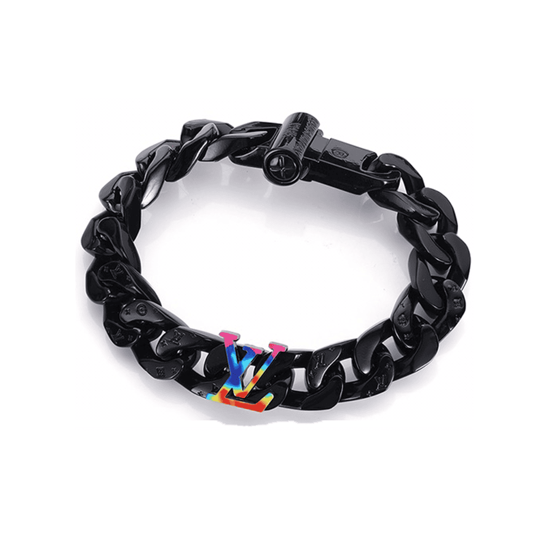 Louis Vuitton Rainbow Chain Link 18K Gold Bracelet product image 1, provided for visual reference and product detail review