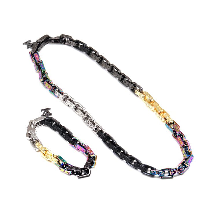 Louis Vuitton Street Style Chain 18K Gold Bracelet product image 6, provided for visual reference and product detail review