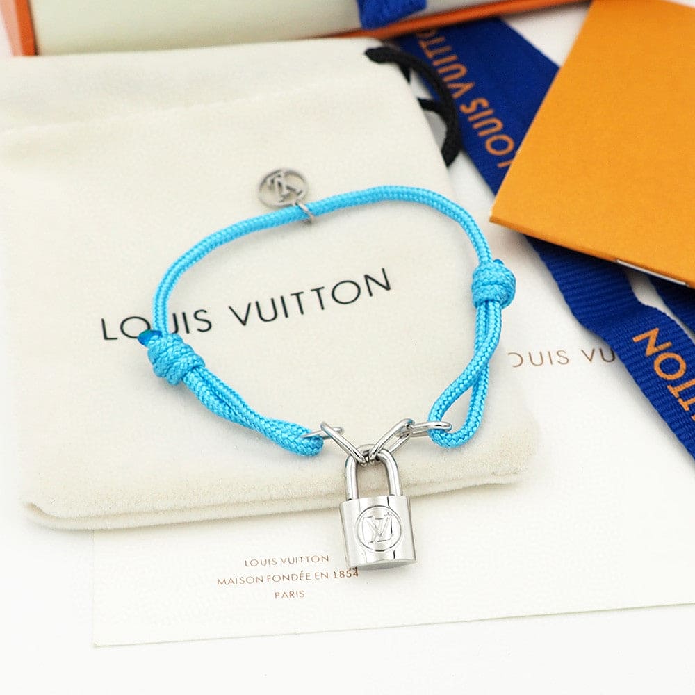 Louis Vuitton Silver Lockit X Virgil Abloh 18K Gold Bracelet product image 2, provided for visual reference and product