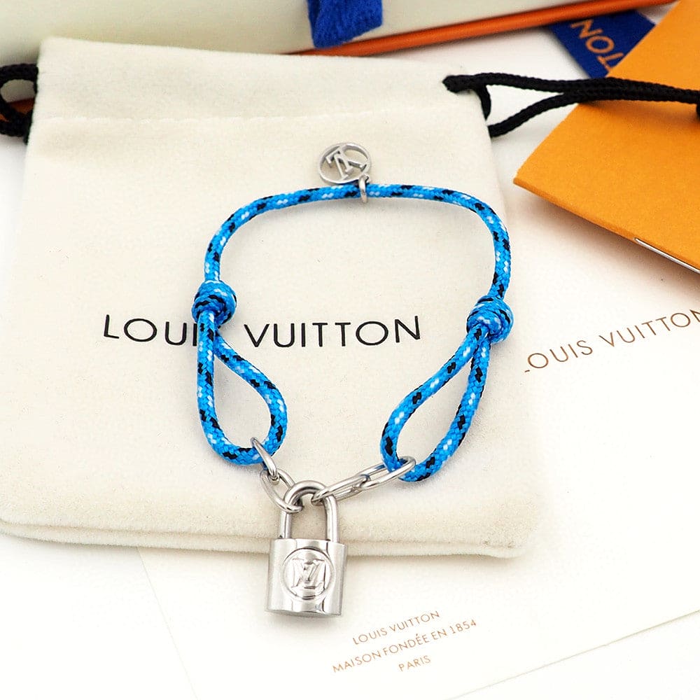 Louis Vuitton Silver Lockit X Virgil Abloh 18K Gold Bracelet product image 3, provided for visual reference and product